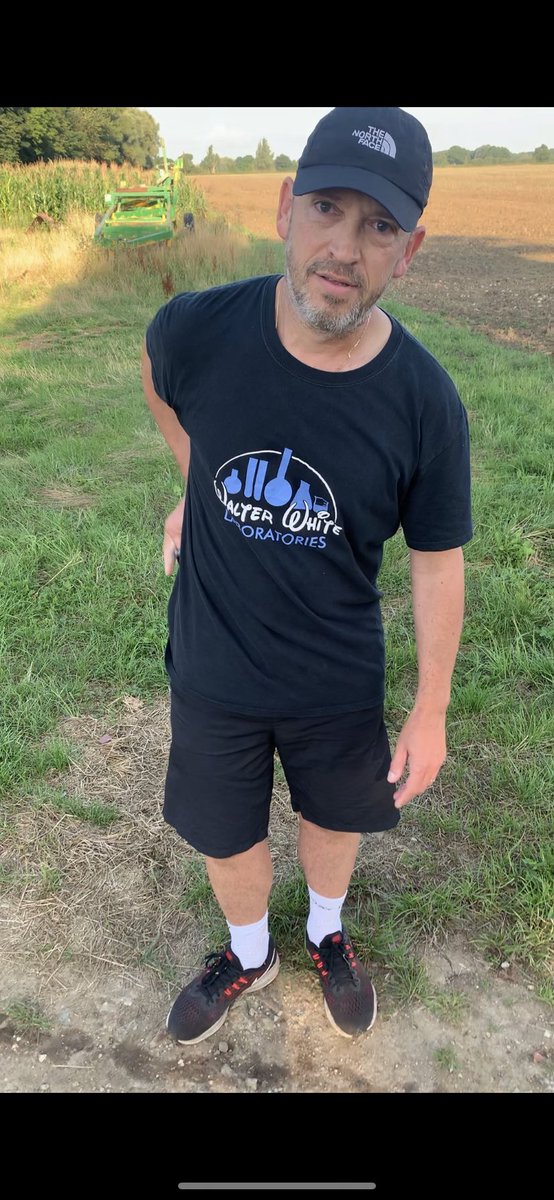 Police have advised me to share this photo after he was found on the farm this morning a long way off a footpath seen taking photos of straw stacks and of our yard. When confronted I was told to eat s**t and general abuse about farming activities and that he was a vegan.