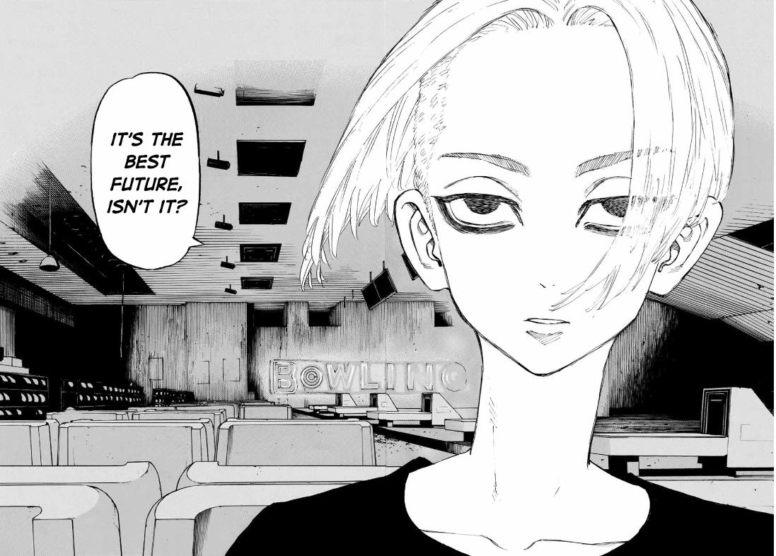 Hisustoria's tweet photo. TW // Tokyo Revengers Spoilers #TRSD
Omggg mikeyyyy. I love this new look . https://t.co/rj3AQC7klo