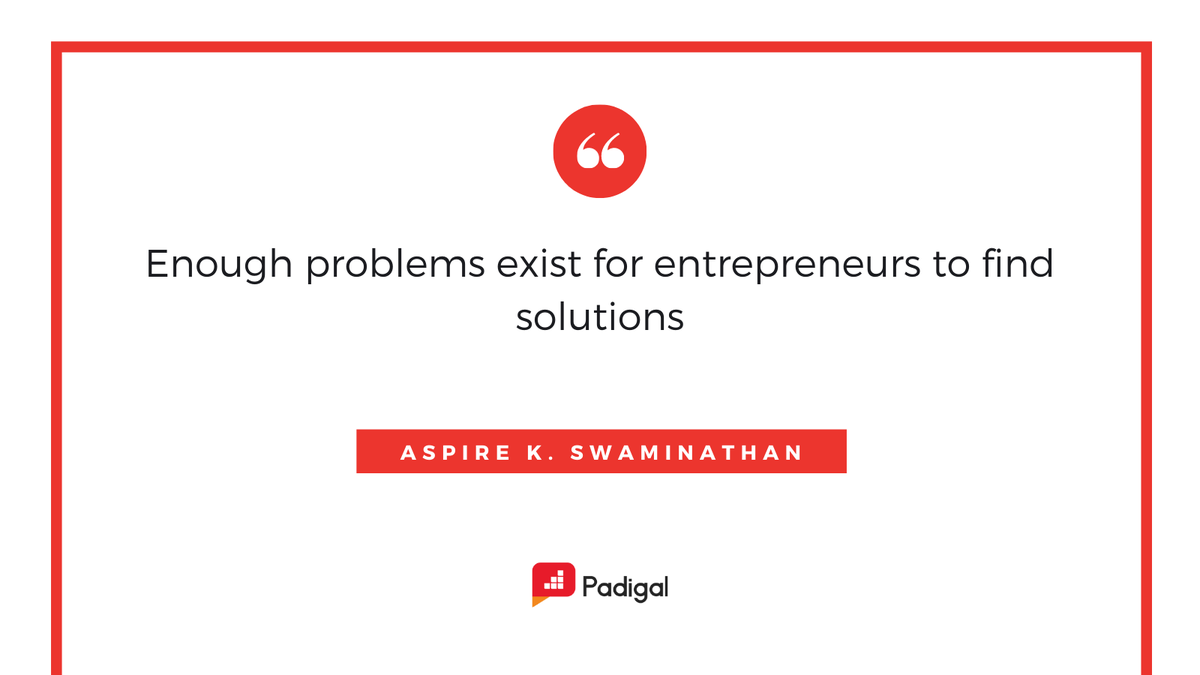 Learning of the day...!
Do check our YT channel for more Learnings: youtube.com/channel/UCycLQ…
#EntrepreneurQuote #Entrepreneurs #Failures #EntrepreneursJourney #Padigal