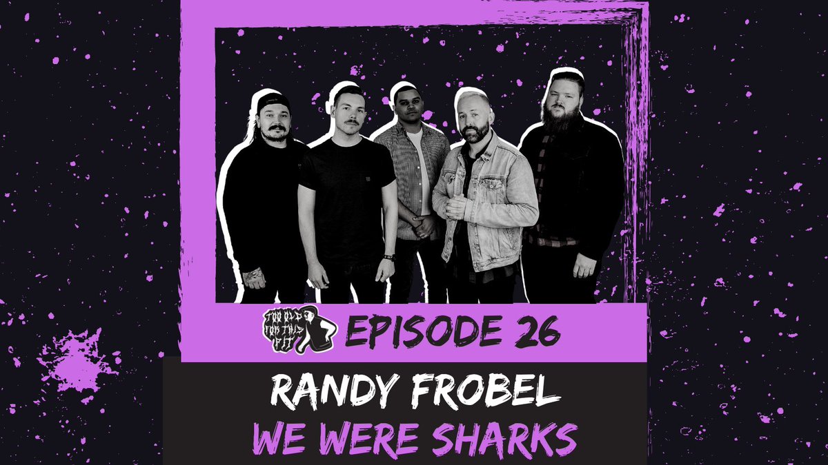2oldforthispit's tweet image. New episode! 🎧linktr.ee/toooldforthisp… 🎧

We had a stupid amount of fun recording this with @RandyFrobel of @weweresharks!