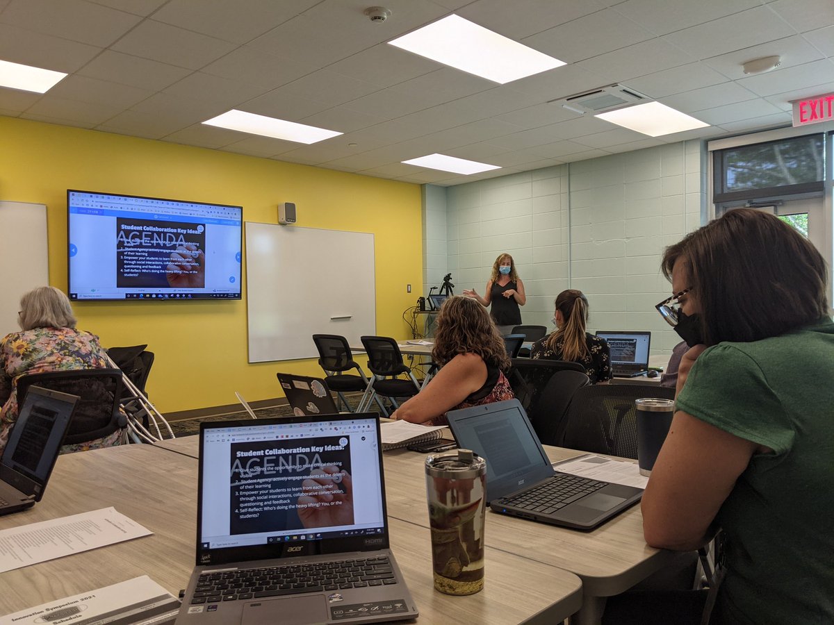 Back doing what she does best! Love learning from <a href="/mflessas2/">Mary Flessas</a> Innovation Symposium 2021❤️