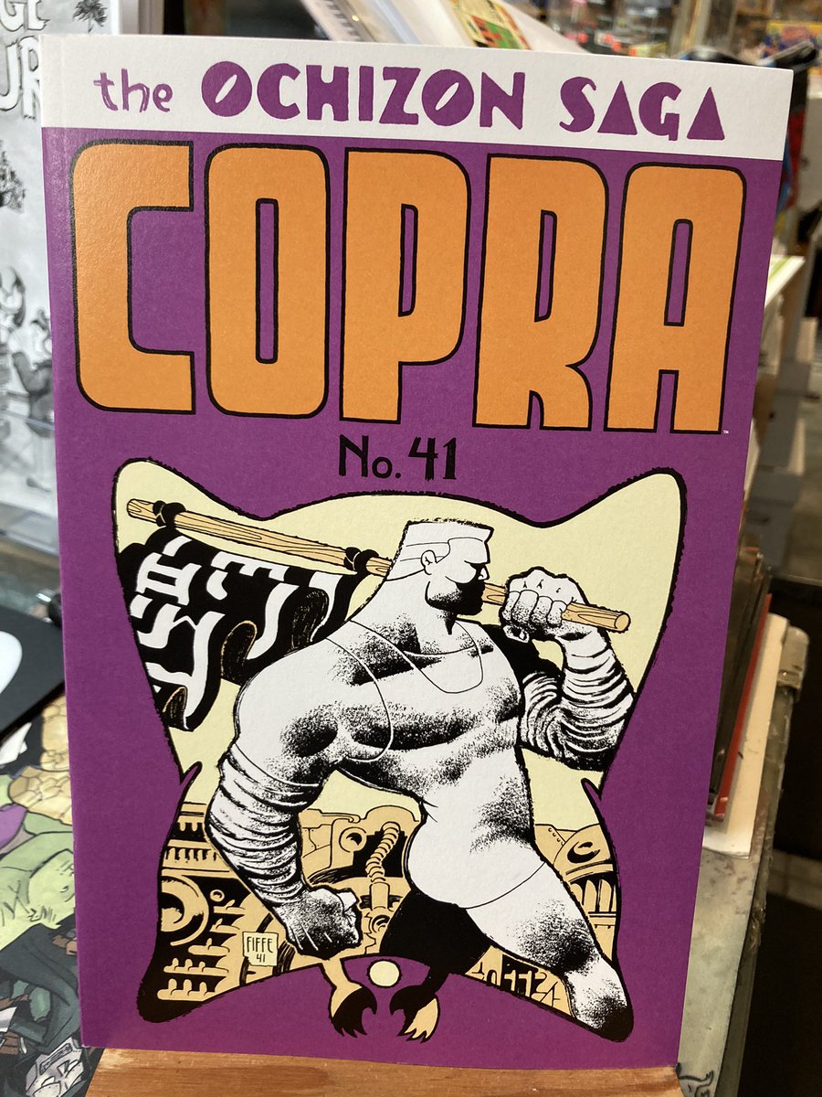 strangeadventrz's tweet photo. The Ochizon Saga comes to its earth-shattering conclusion in the newly-arrived COPRA issue 41, by the one & only @MichelFiffe! #copra #michelfiffe #ochizonsaga #copracomic #readmorecomics https://t.co/wA4BfsHRIz