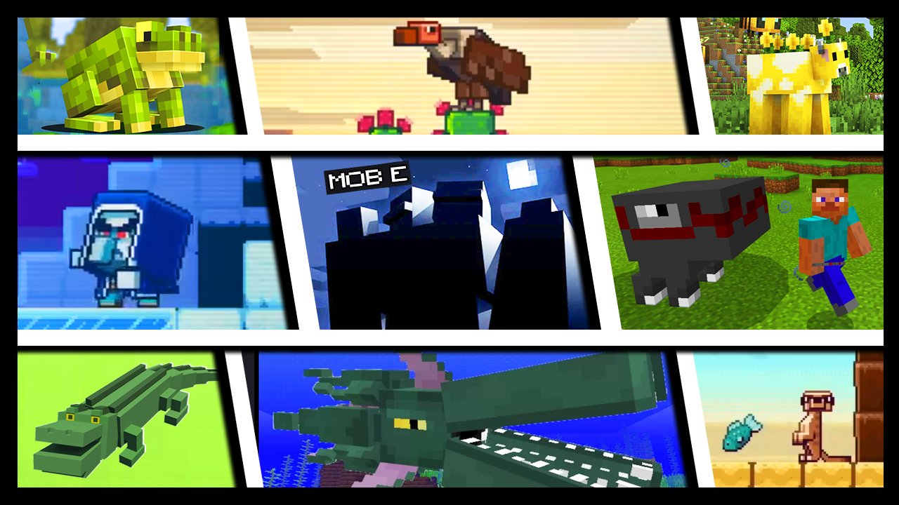 minecraft votação de mobs