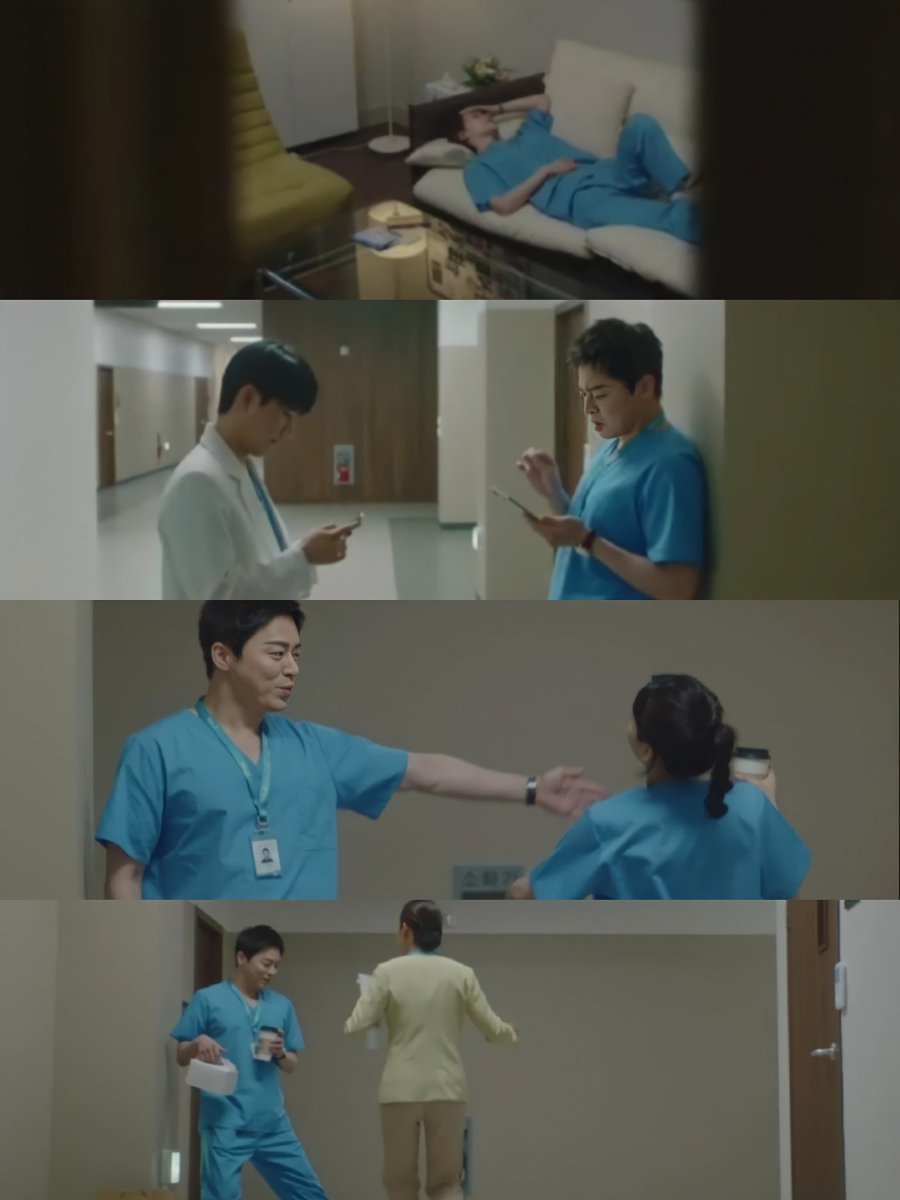 iksongmido's tweet photo. no words, just actions. if this is not love, then I don't know what it is. 

#HospitalPlaylist2 #HospitalPlaylistS2Ep8 https://t.co/5YUSGAO526