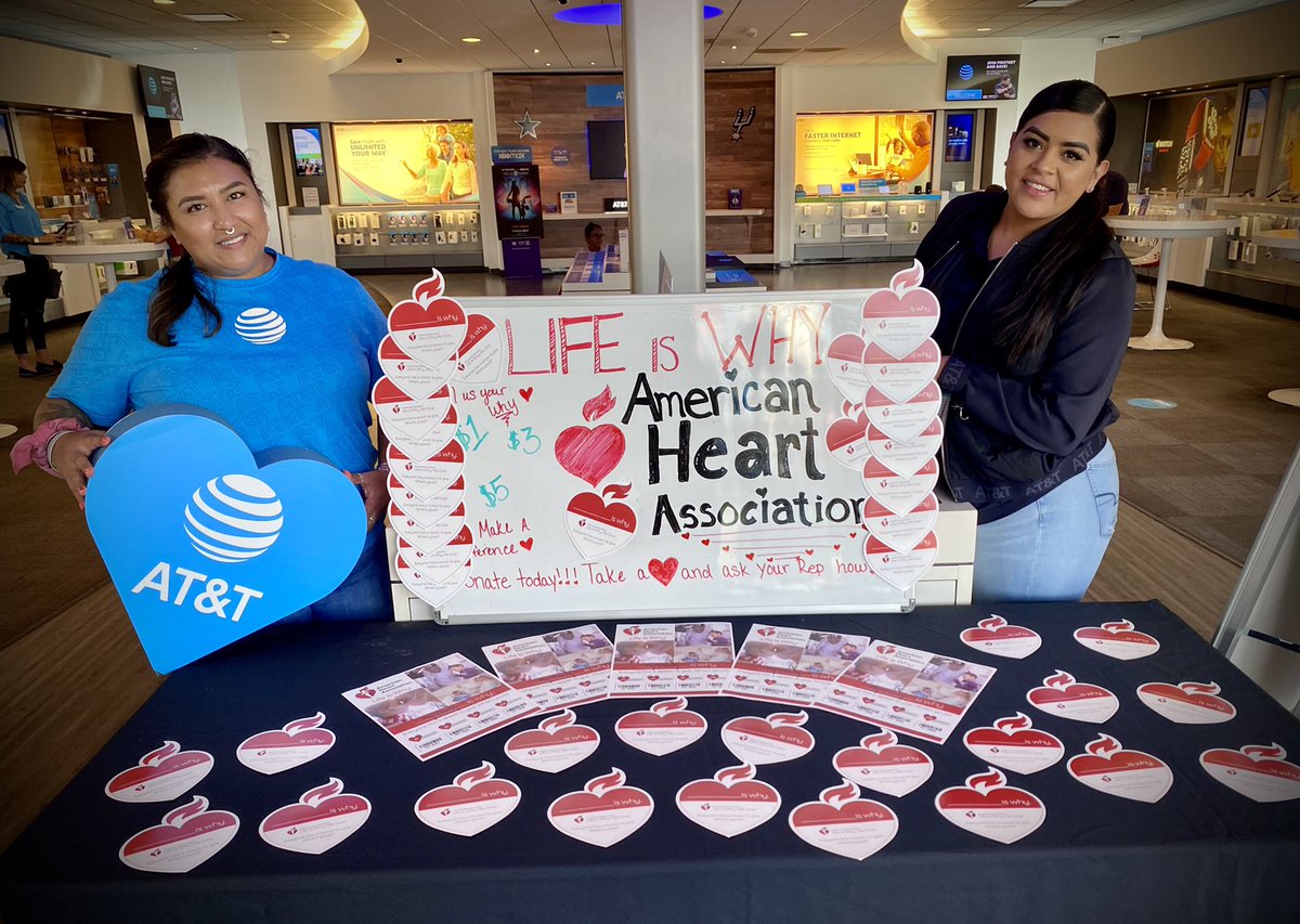 CarrizalesJudy's tweet photo. @EvetteGamboa and Joyce with some big ❤️s at @SWMilitaryElite ! Come by and donate to AHA and tell us your WHY. https://t.co/UMMVWdzhn3