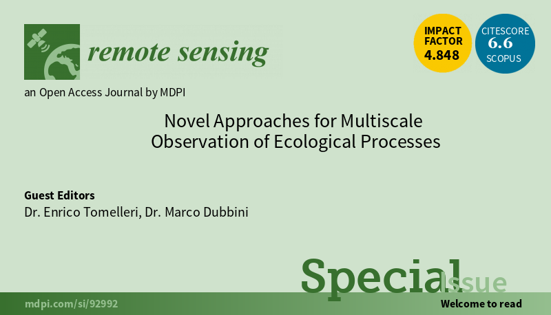 etomelleriunib1's tweet image. bit.ly/3lUL1cb 🌱🌲🌳⚙️🖥️🚁🛰️ #multiscale , #multisensor , #ecology , #UAV , #IoT , #multispectral , #hyperspectral , #lidar , #SAR ,
@SENSECO_COST
, @COST_HARMONIOUS , #3DForEcoTech , #ITTNet ,
@RemoteSens_MDPI
, #unibz , #unibo