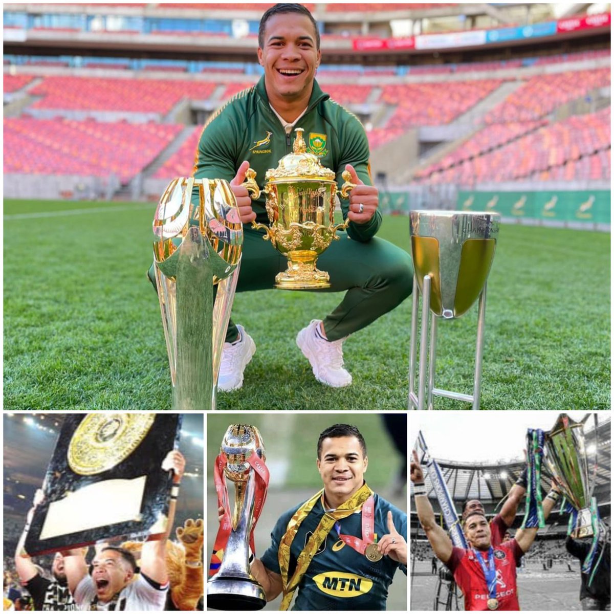 More than just a childhood dream come true 🙏🏻🇿🇦
2019 🏆🏆🏆
2021 🏆🏆🏆