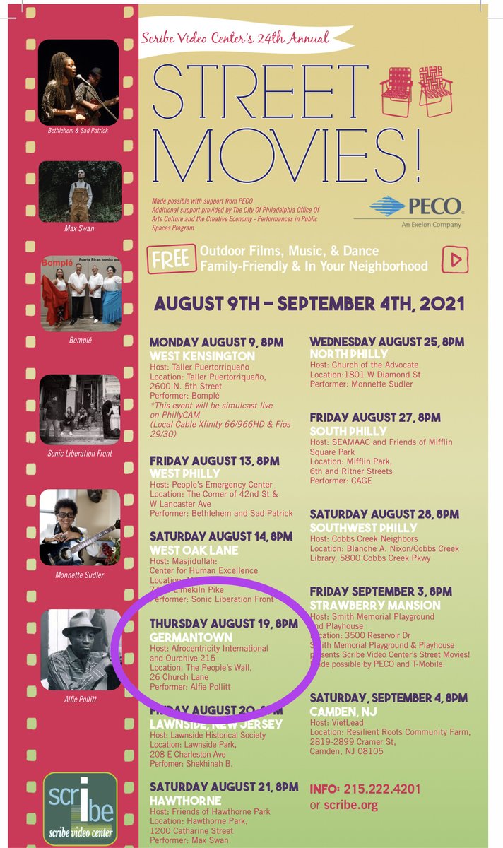 ai_philly's tweet photo. Ai Philly invites you to the 2021 Street Movies GTown Event! 
We’ll have live performances, film shorts, a couple giveaways, and as always, we’re bringing that RBG energy! 
Please join us as we continue to celebrate Black August, Resistance, Preservation, and Freedom! ✊🏾 https://t.co/rtddKHmXyp