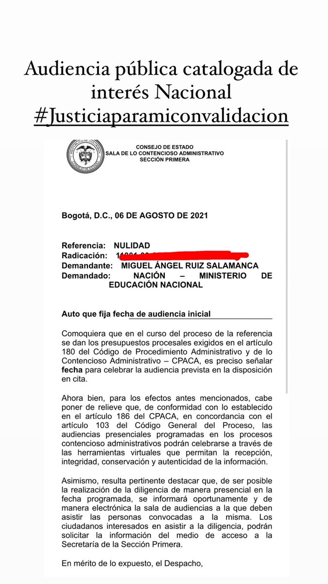 MARScompanyLaw's tweet photo. #justiciaparamiconvalidacion por ustedes y para ustedes 🙏🇨🇴🔝 https://t.co/K435uhh9A2