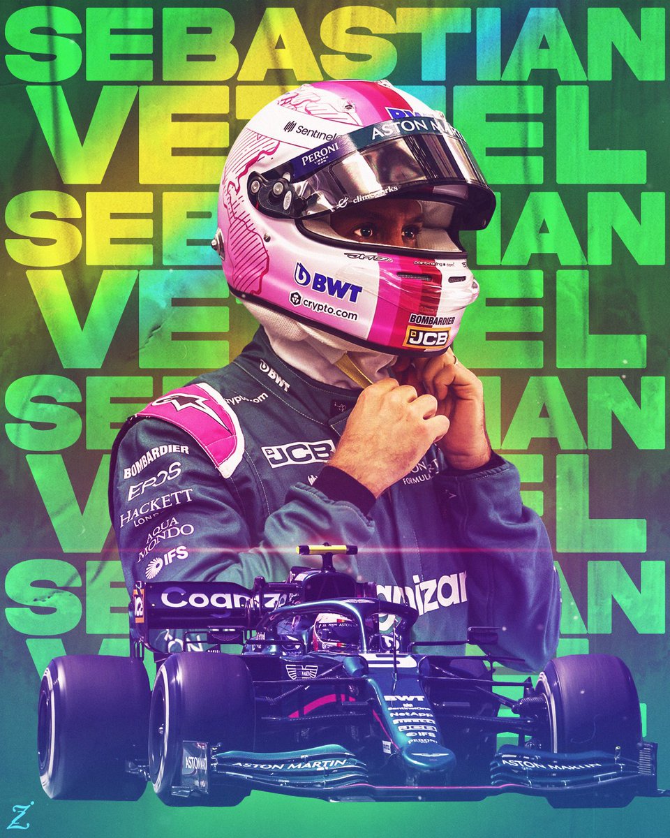 LuziArts's tweet photo. : Sebastian Vettel :🌈🏁 https://t.co/YYl80at0DM