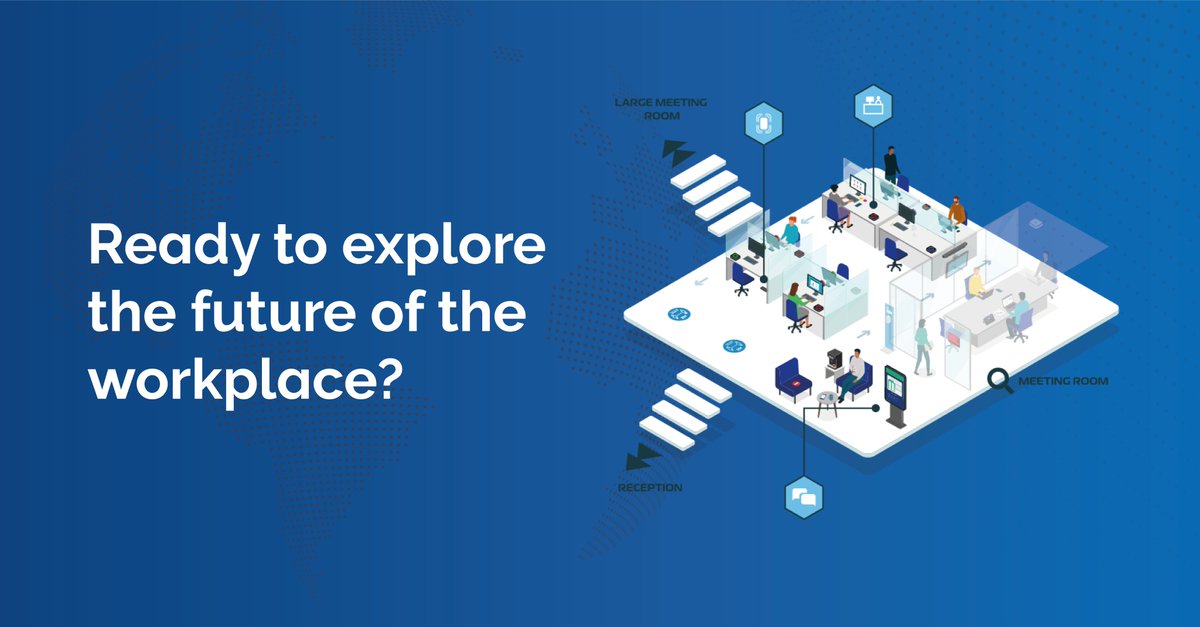 TransactTS's tweet photo. See how meeting room technology, contactless receptions and unified communications are building the smart collaborative offices of the future.

View our interactive demo here - https://t.co/HL9kiiHBjx

#digitalworkplace #smartsolutions #meetingrooms #smartoffices #innovation https://t.co/VihQhejezc