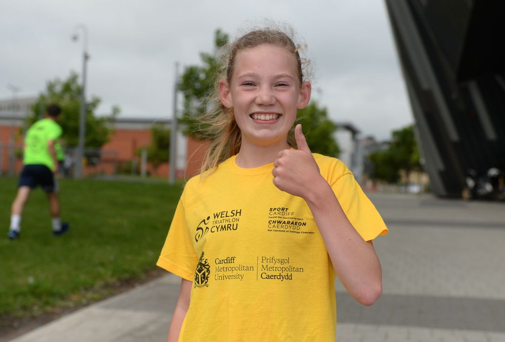 Over 200 children took part in the Junior Triathlon yesterday

Great to work with @WelshTriathlon and @ChildFriendlyC1 
 
Everyone had such a good time 

Thanks to all the volunteers who gave their time 

💙💚💛🧡❤️#SummerOfSmiles