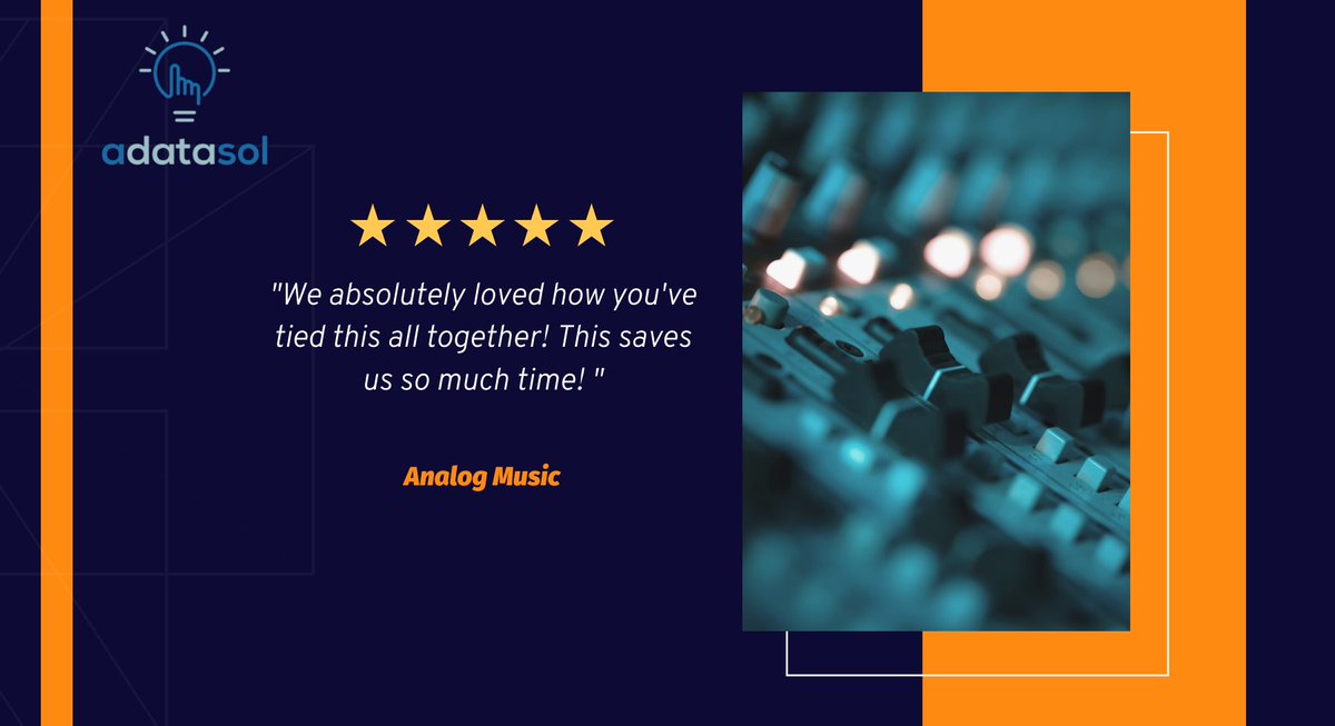 adatasol's tweet image. If you’re looking for a trustworthy custom #softwaredevelopment company, you&apos;ve come to the right place.

Don&apos;t take our word for it, trust our happy customers:

Turn your vision into reality with Adatasol!

#customsoftware #visionarysoftware buff.ly/3wIPwck