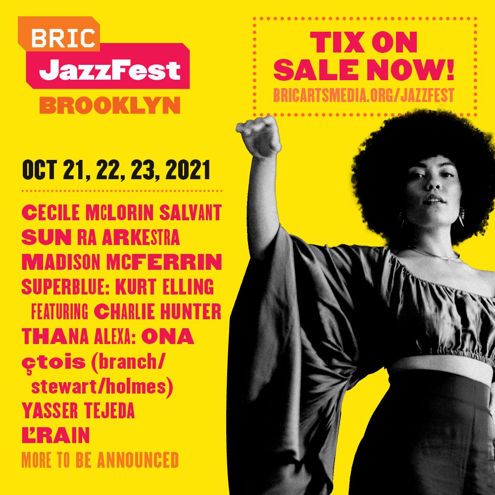 BRIC JazzFest Announced, Jazz Coalition commissioned pieces revealed +more - mailchi.mp/boomcollective…