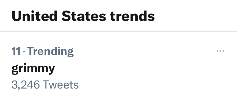 ngrimcomm's tweet photo. Trending in the US at #11 baby https://t.co/xgnL1MjSGB