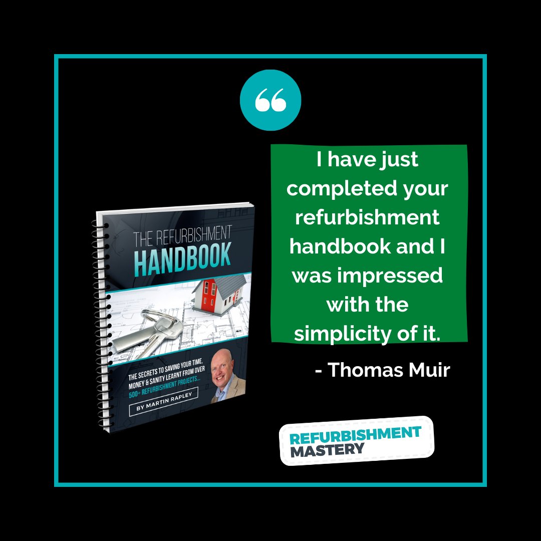 Refurbishment Mastery tweet media