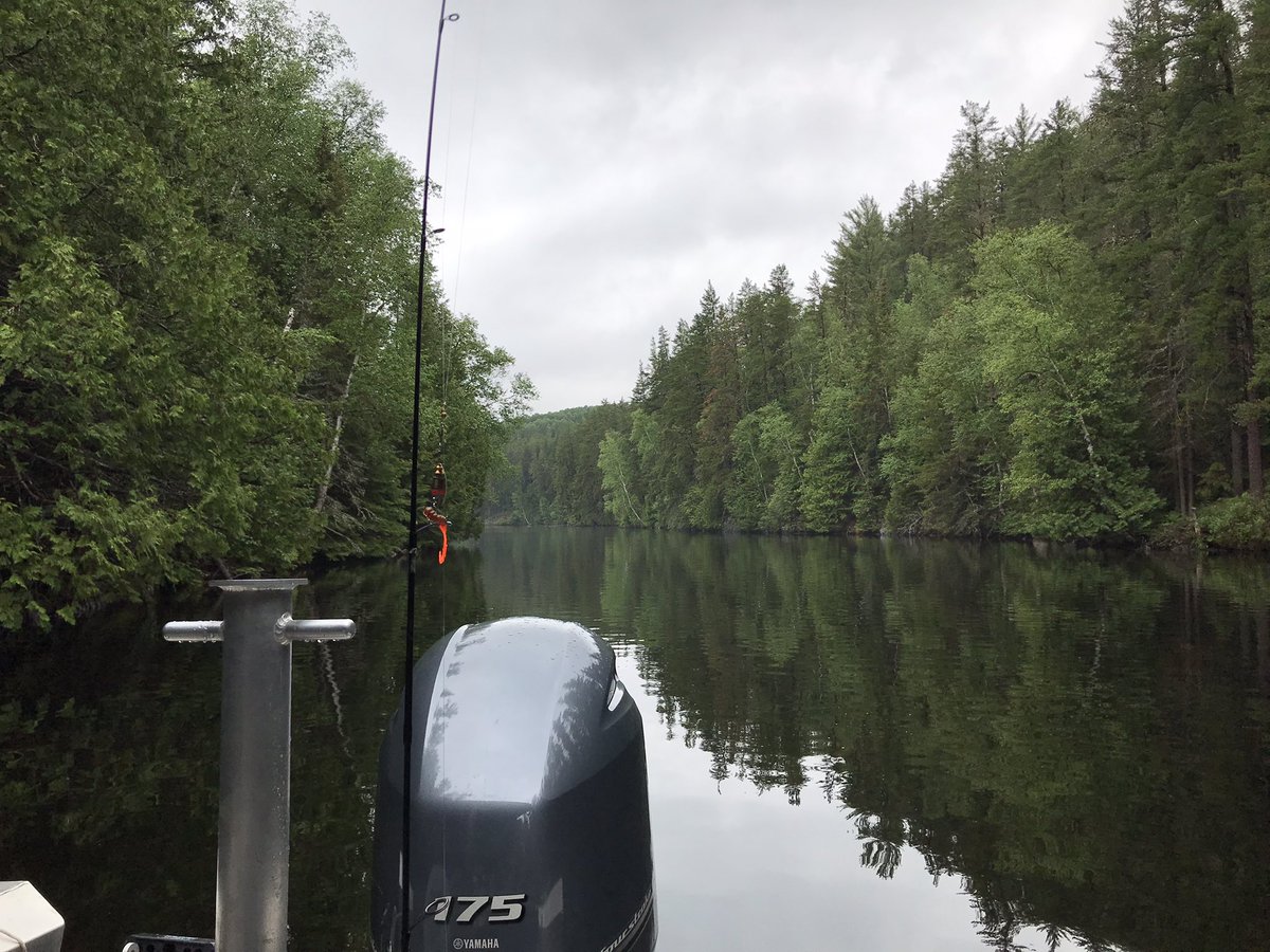 One of the nicest lakes I’ve been on. #Mattagamilake