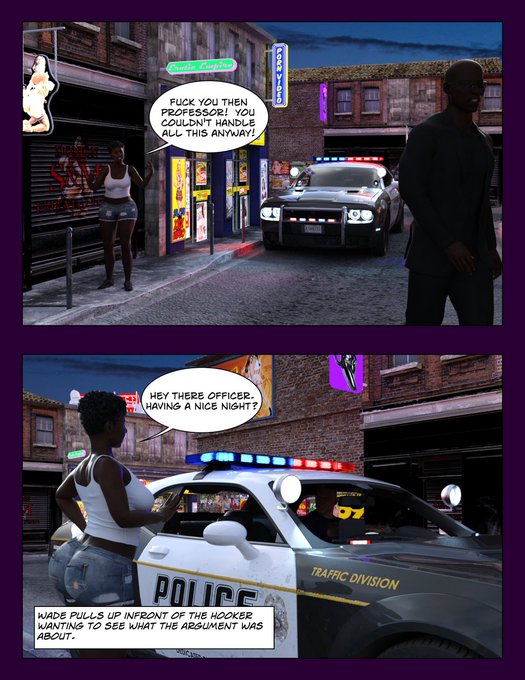 2 pic. Street Life Comic Book ready to read now on MEGA!

https://t.co/RxjZpfqMkP

#3D #3dhentai #3dart