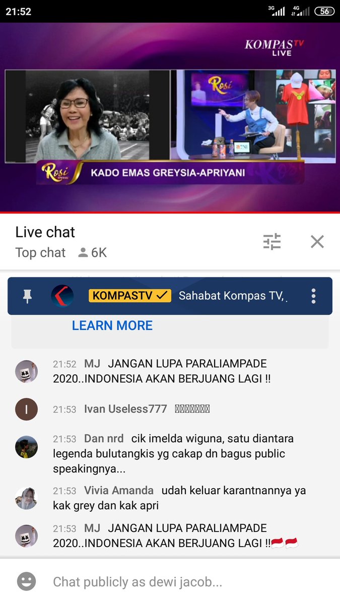 dj12nesta13's tweet photo. Yang juara di kasih kejutan #GreysApriDiKompasTV https://t.co/U9ZQFF3Xy7