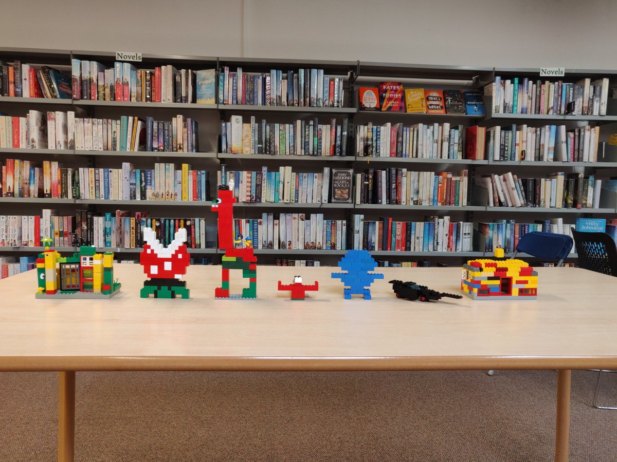 gin_and_lit's tweet photo. Another successful #Lego session at #ChesterLaneLibrary. Sandra and the kids had so much fun! https://t.co/TnIojzjxVi