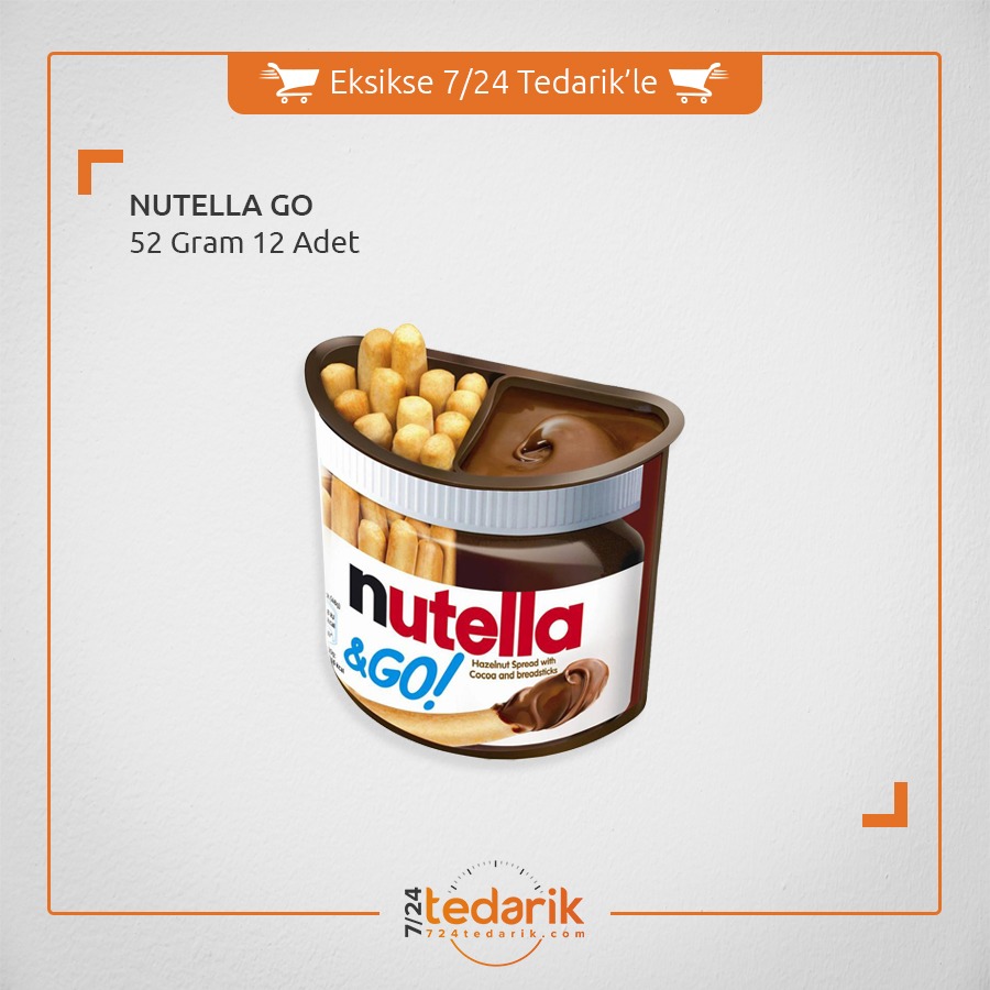 724Tedarik's tweet photo. Efsane haline gelmiş Nutella Çikolatası ve kıtır aromalı çubuklarıyla muhteşem bir atıştırmalık. Pratik kutusu sayesinde yemesi çok kolaydır. Hem yetişkinlerin hem de çocukların favori atıştırmalığı. https://t.co/I4V9ZvLlag