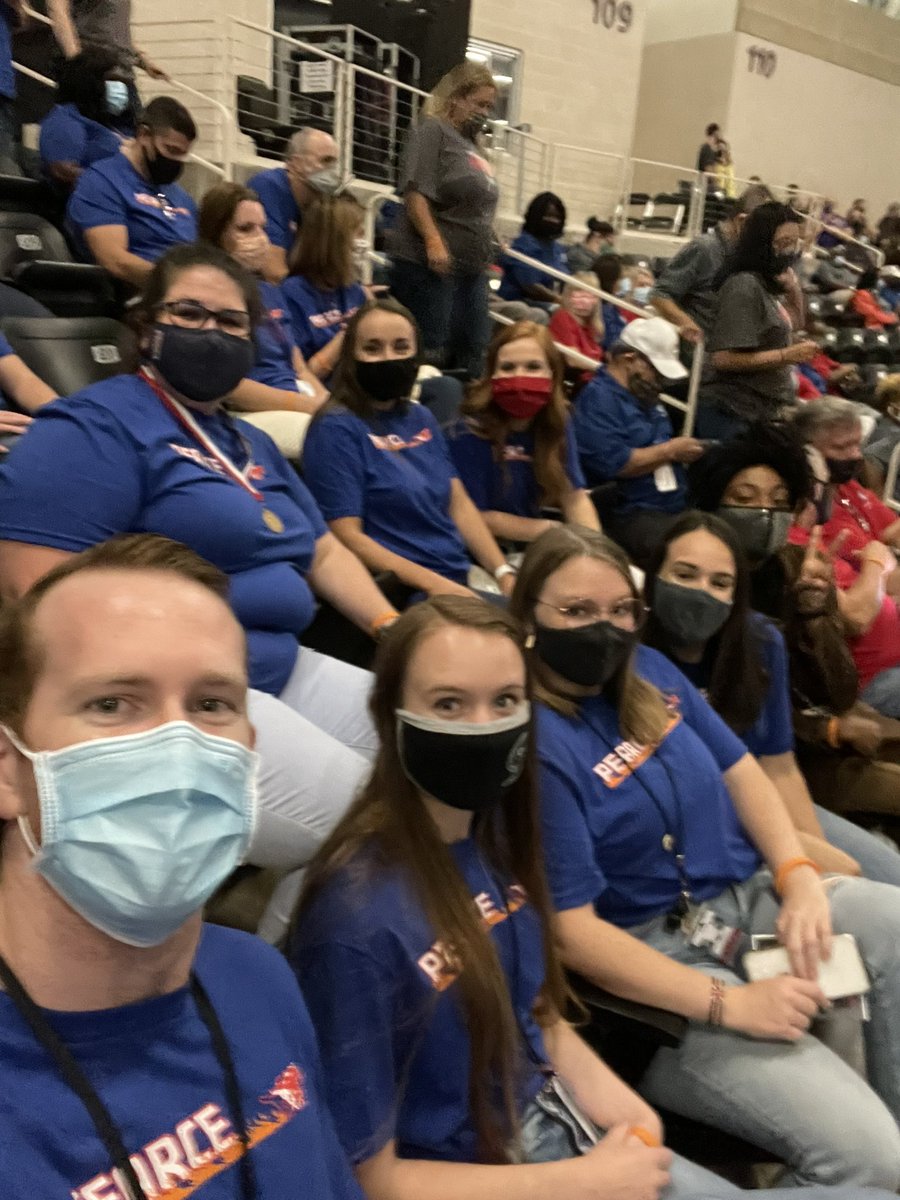 Pearce Math Teachers ready for Convocation! #PHSConnects #risdpoweroflove