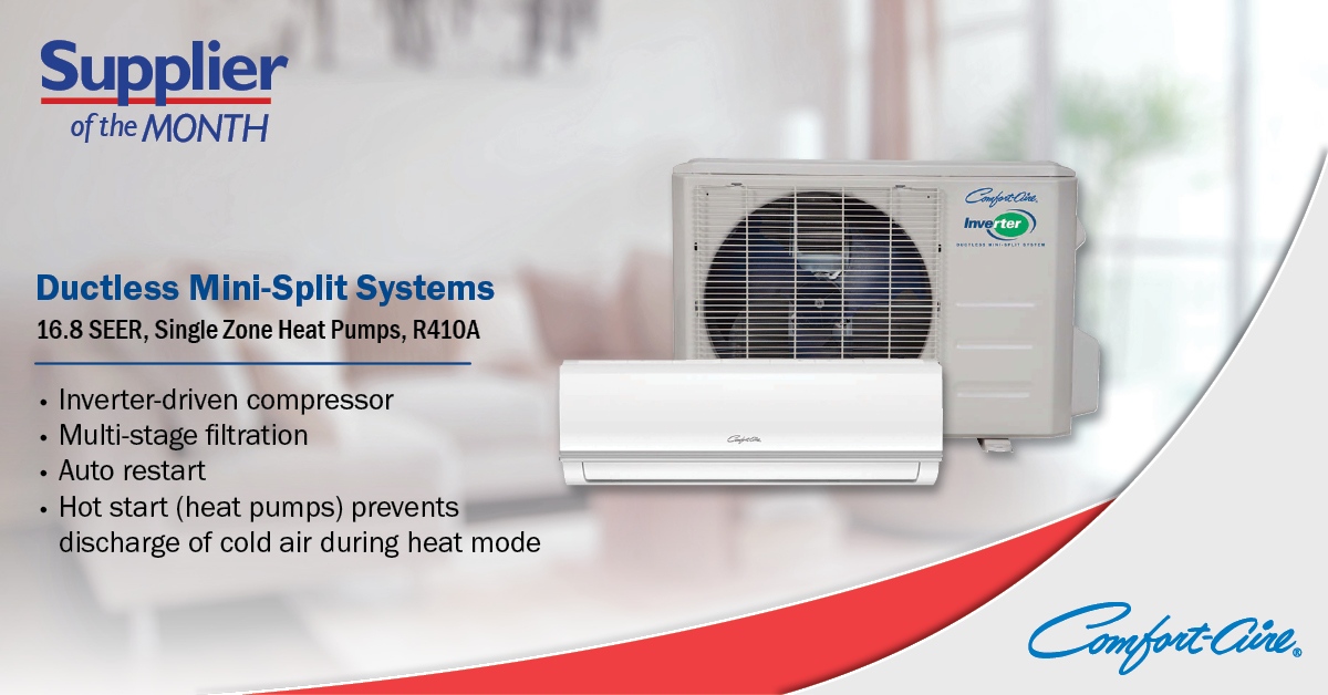 The SVH series from Comfort-Aire showcases energy efficiency in a streamlined, modern, whisper-quiet design. Browse or visit your local #JohnstoneSupply for details #eays4thecontractor bit.ly/2TI7Owa