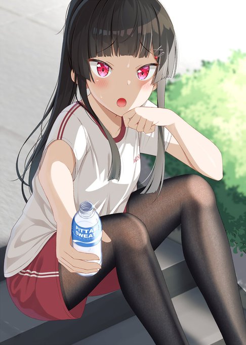「ねっちゅーしよーになっちゃうよ。飲む?」 