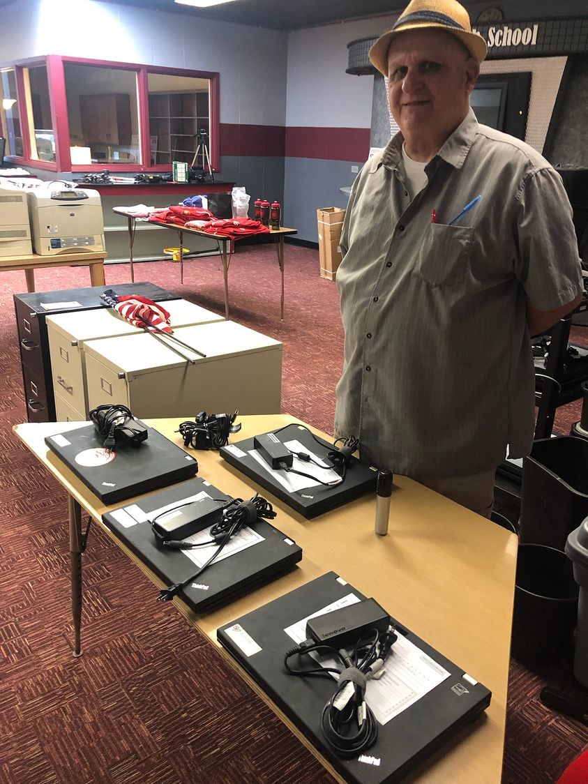 ONLY A FEW LEFT...
15 Lenovo ThinkPad laptops ($100) will be available for purchase at St. Joes until noon today (8/12) ONLY. Our IT Director is on-site to show functionality.