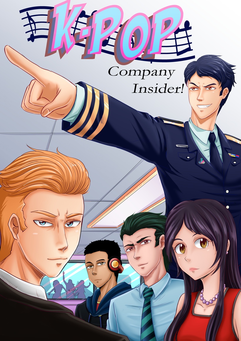 Koukyou_Zen's tweet photo. La compañía @SG___Official lanzará el #webtoon KPOP Company Insider https://t.co/OUO7vRgSxb https://t.co/QiC4b76ZFp