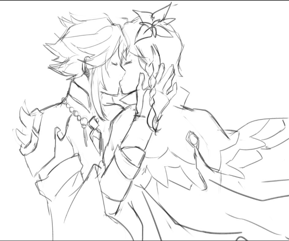 random kissing 

i cant draw kiss aaaaaaaaaaaaaaaaaaaaaaaaaaaaaaaaaaa 
