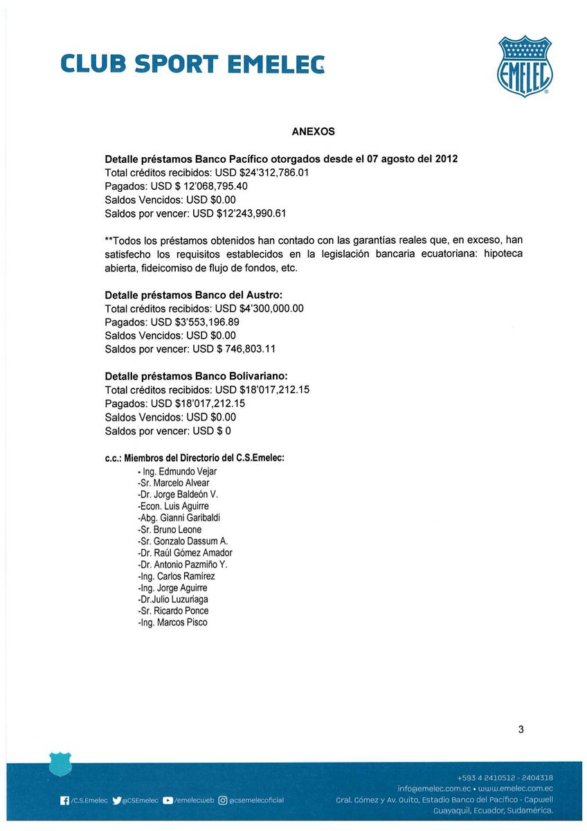 CSEmelec's tweet image. 📃 Comunicado Importante

Link de soportes: ➡ drive.google.com/drive/folders/…