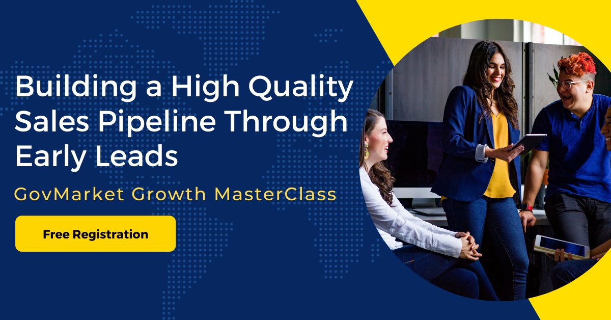 Register below for an informative and empowering #MasterClass on Building a High Quality Pipeline Through Early Leads! #PublicSpendForum #GovShop #OpenGovMarkets

hubs.la/H0TZcMK0