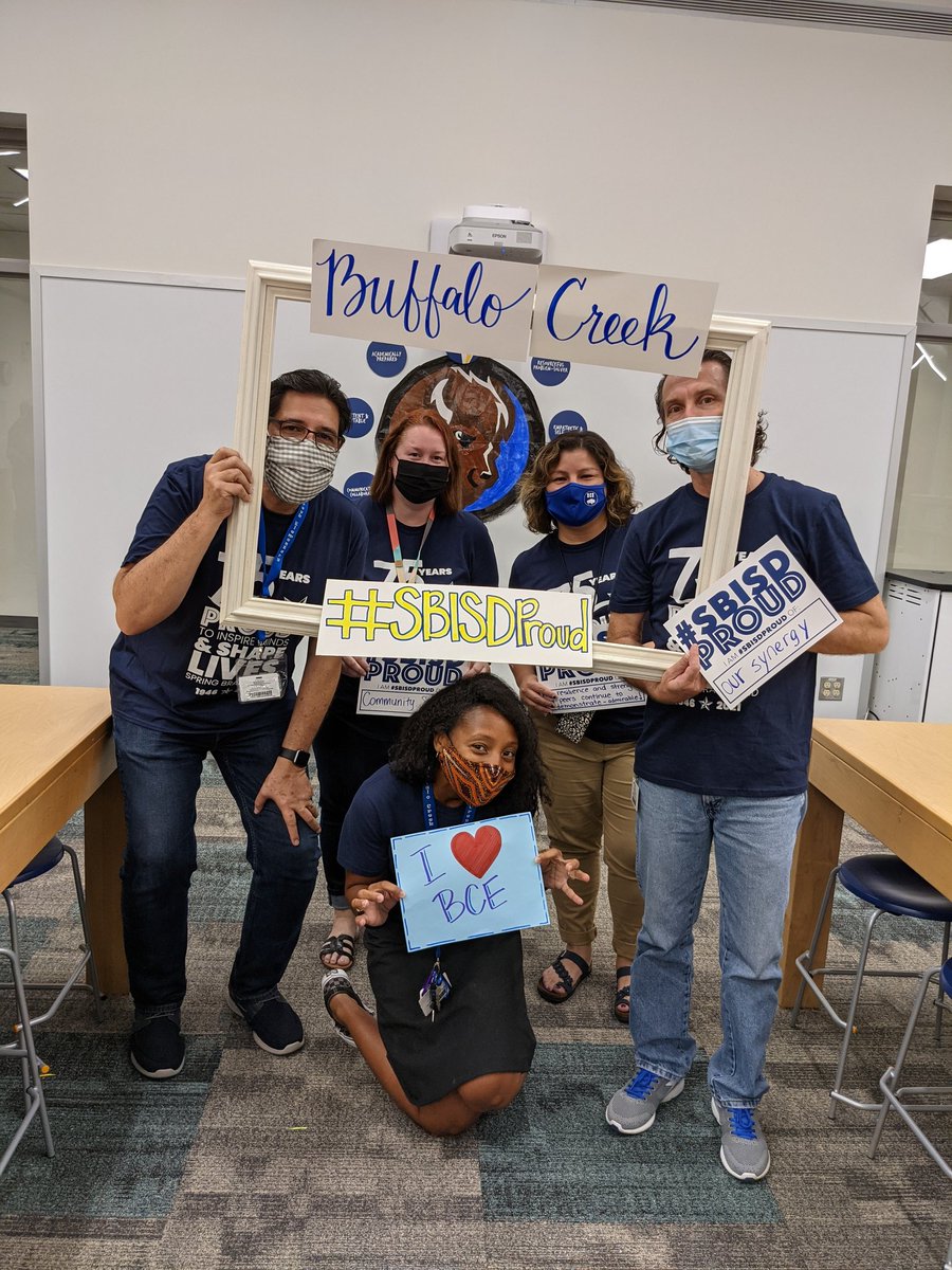 #sbisdproud
<a href="/Buffalo_Creek1/">Buffalo Creek Elem</a> <a href="/AziziJacinda/">Ms. Barlow BCE</a> <a href="/biglouie67/">Ignacio González</a> @MrsJenBCE
2021-22 4th Grade Team🥳