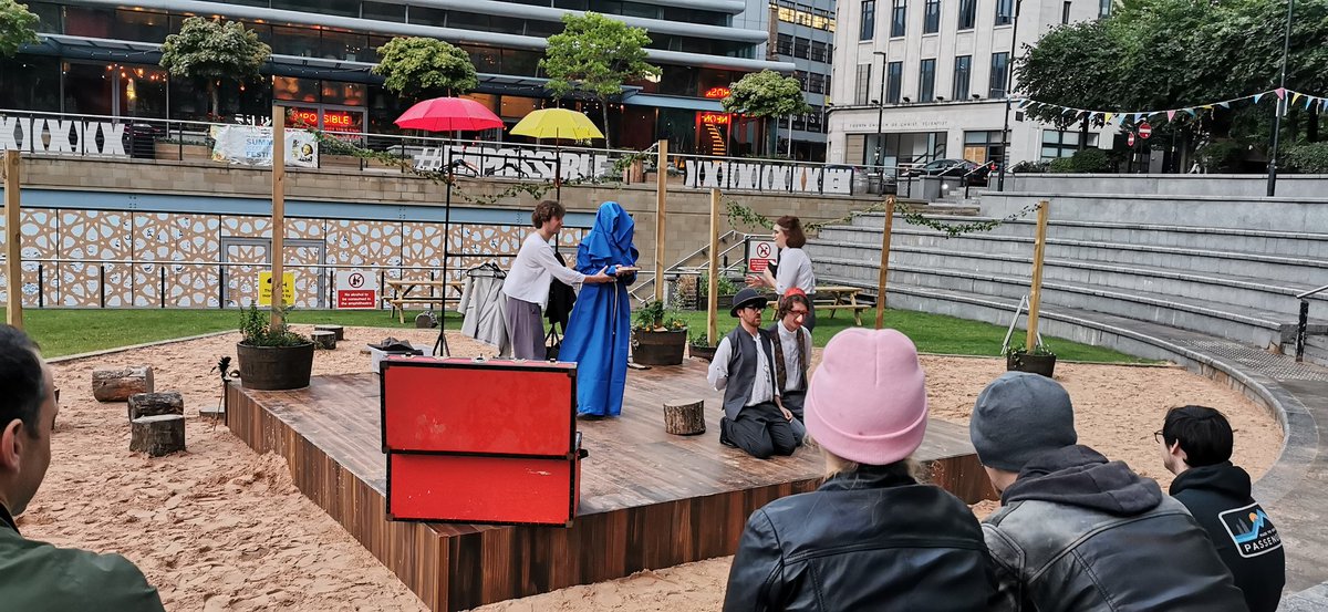 Bravo to <a href="/GoatMcr/">TheGoatMcr</a> for their performance of Much Ado About Nothing last night 😆
A little rain never hurt nobody!
