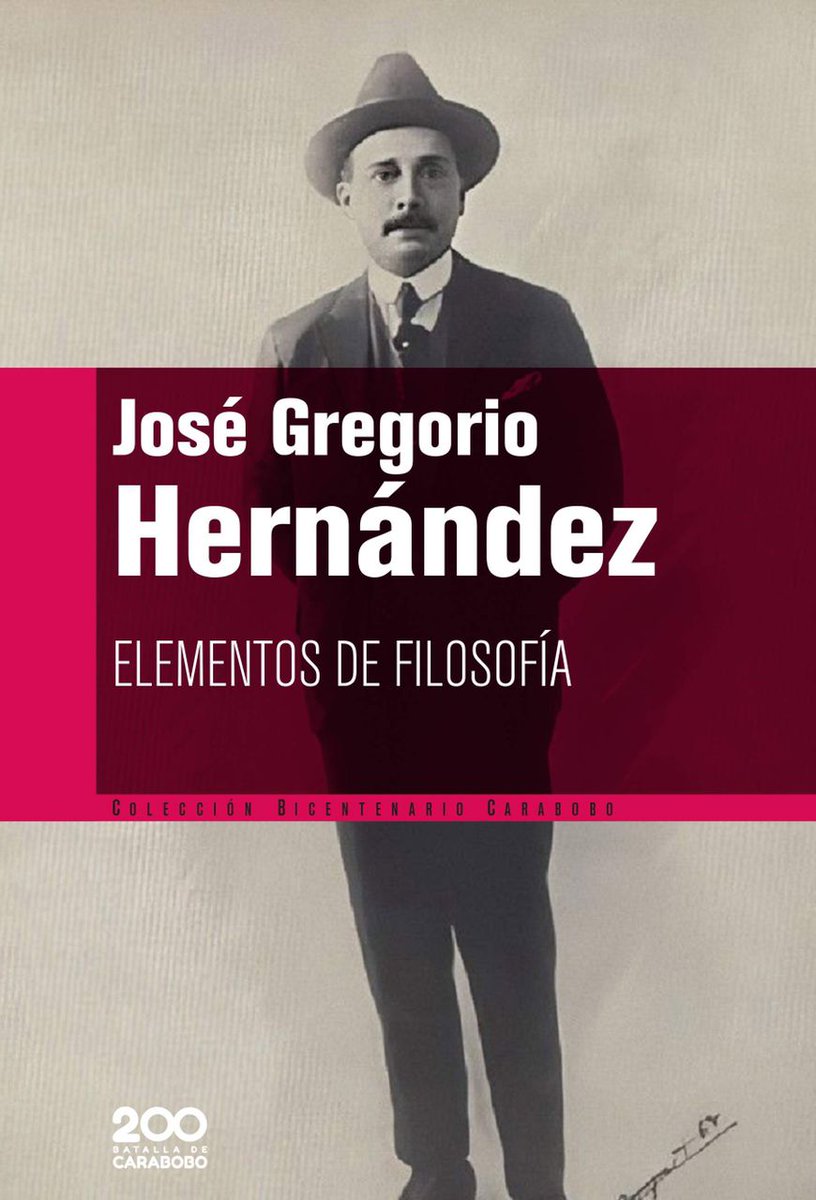Comparto un libro extraordinario y de gran significado por ser de la autoría de nuestro Beato, Doctor José Gregorio Hernández: “Elementos de filosofía”. Un texto que deslumbra con su sabiduría y estilo inigualable. ==> bit.ly/2XbuS7U