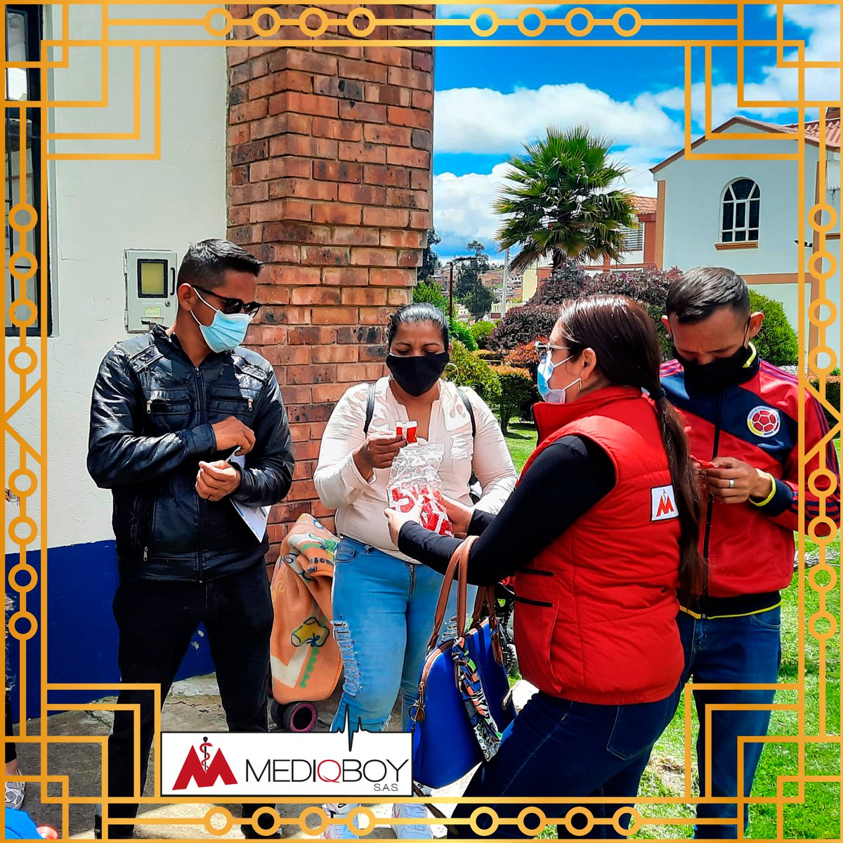 mediqboy's tweet photo. 👉 El pasado 31 de Julio, Company Mediqboy se unió a la campaña de responsabilidad social empresarial, junto con la Personaría de Tunja haciendo entrega de alimentos y productos de aseo de primera necesidad.👏
#familiamediqboy #companymediqboy #SaludYMásVida #mediqboy https://t.co/n7ZbORMCUv