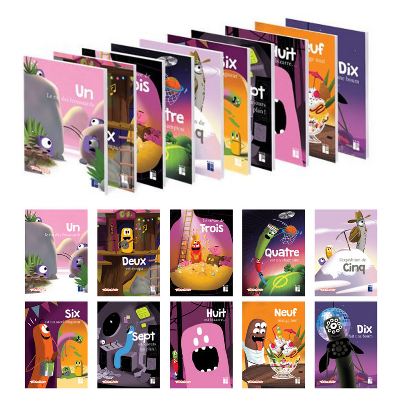 Nous avons le grand plaisir de vous annoncer la mise en vente avec les @EditionsRetz de nos 10 livres d'histoire des Noums. Vive la lecture dans les maths et les maths à travers la lecture ! Pour commander, c'est par ici : bit.ly/3ADRsEE
