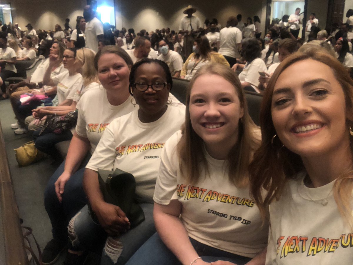 FullenMrs's tweet photo. Ready for a great year!  The Next Adventure Convocation 2021-2022 @TylerISD https://t.co/FdAj4L0Umz