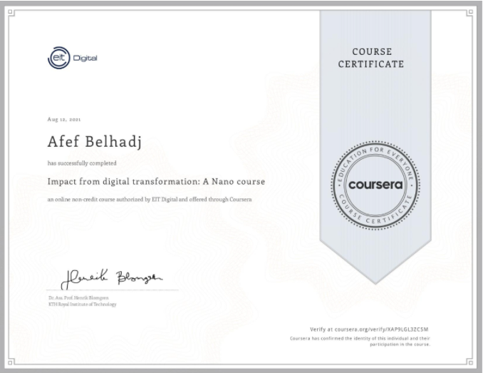 afef_belhadj's tweet image. #summervibes, sharing a "nice &amp;amp; easy" learning thanks to @orange and @coursera partnership
"All change is hard at first, messy in the middle and gorgeous at the end" (Robin Sharma) #disruptive thinking.
Insightful short journey Thanks Prof @HBlomgren
#learn #explore #coursera