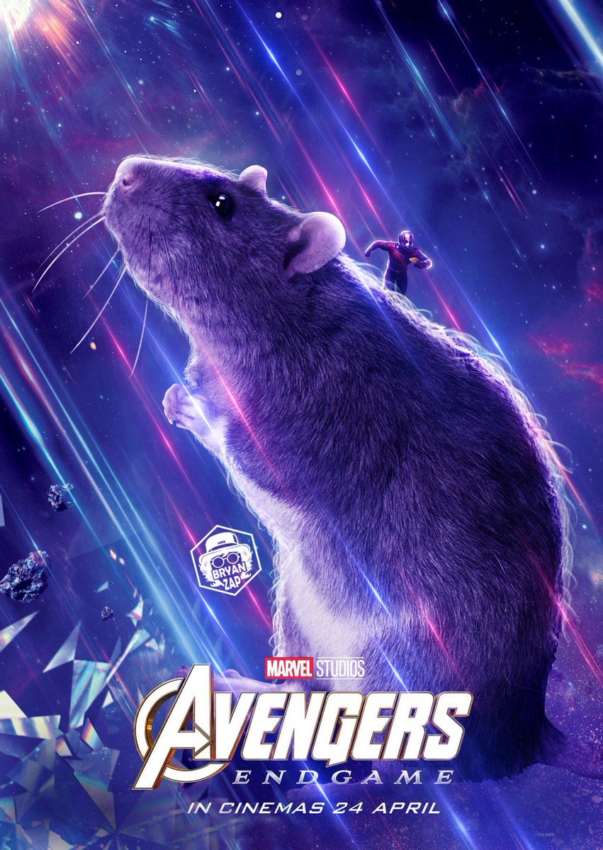 PacoQueruak's tweet photo. @hobbihajotorott Tekintve, hogy mind a két nagy szuperhős-filmuniverzumban kvázi patkányok mentették meg a világot (Endgame és a legutóbbi Öngyilkos osztag filmben), így én az utóbbi nevet nagyon büszkén viselném.🐭 #JusticeForRats https://t.co/wr1pQiuY0d