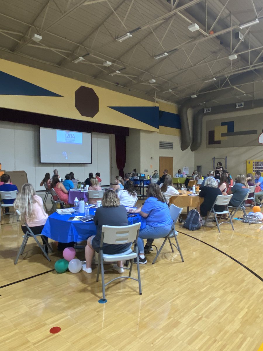 DrPorterUSD204's tweet photo. Starting the school year in USD 204 listening to Dr Brad Johnson!! @DrBradJohnson @USD204
Welcome Back!!
#startingtheschoolyear #welcomebackstaff https://t.co/Xju6mGJa3Z