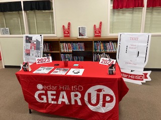 GEARUPCHISD's tweet photo. First day of school at CHHS! Great opportunity to connect with our cohort. #GEARUPWorks #AdvanceAcademics #workingtogether https://t.co/cyeYM4QDZK