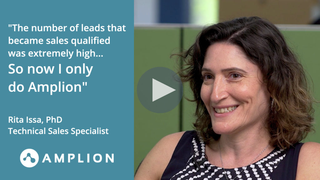 Looking to arm your inside sales team for record-setting success? Check out how the team <a href="/NanoCellect/">Nanocellect</a> accelerated their wins by empowering their team with Amplion insights. 🎉
#insidesales #prospecting #lifesciences #success

hubs.li/H0TZ0jn0