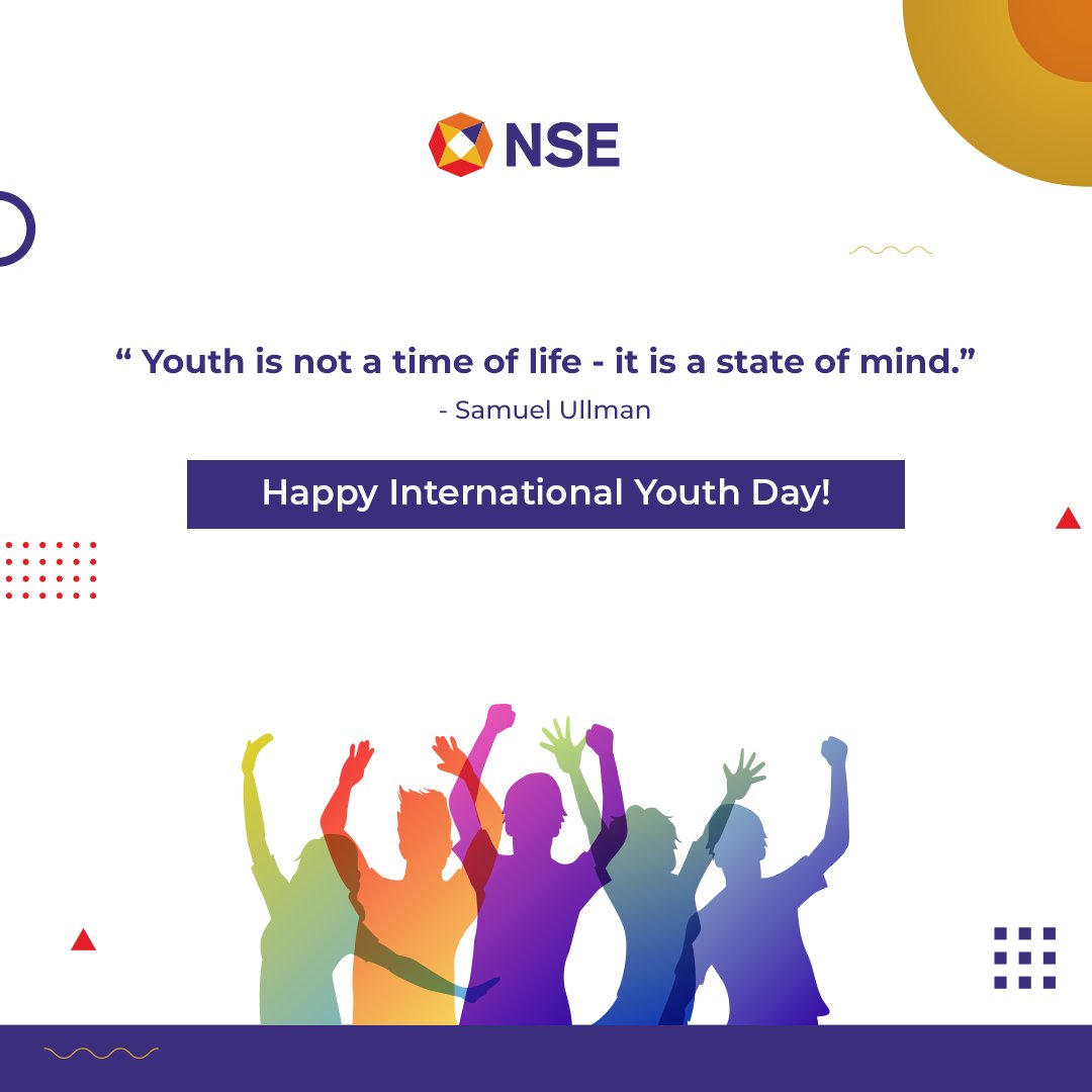 Wishing all the young minds, sprightly geniuses and sculptors of tomorrow happy #InternationalYouthDay2021