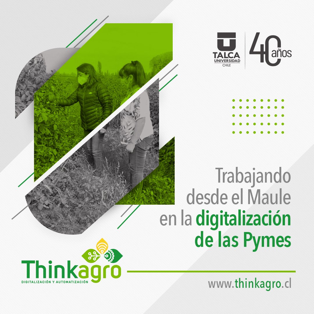 cet_thinkagro's tweet photo. 💚 #Thinkagro @ingUtalca trabaja principalmente con pequeñas y medianas empresas #agro para mejorar la productividad y competitividad  a través del mejoramiento de capacidades tecnológicas🍃💻📲
😃📧contacto@thinkagro.cl
#RegióndelMaule https://t.co/54sCunb5lR