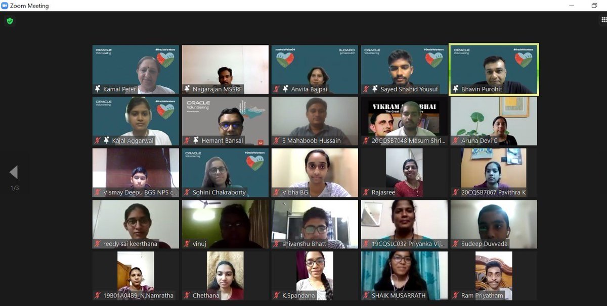 kamal_peter's tweet photo. #Oraclevolunteers @mssrf facilitated idea exchange forum #InternationalYouthDay2021.Through breakout room chat emerged #innovation ideas through #FoodSystems.#production #distribution #storage #foodloss. #FoodSecurity #ZeroHunger #SDG2 #resilience #YouthEmpowerment #righttofood https://t.co/fVI6Sir5Tf