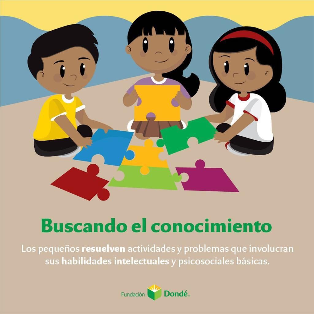 Los #programas educativos de los Módulos Educativos Dondé están desarrollados para incluir a #niños que presentan factores de #riesgo, derivados de las problemáticas que se viven en las #poblaciones más #vulnerables del país.