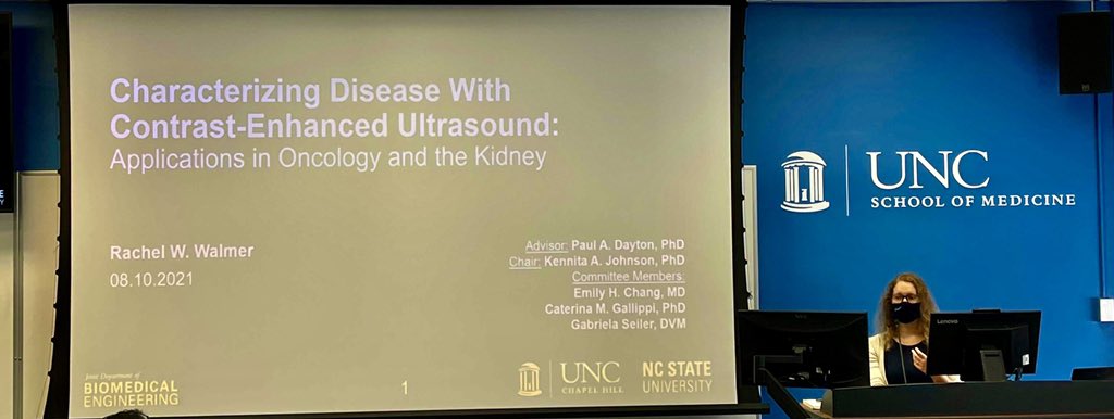 DaytonLab's tweet photo. Congratulations to Dr. Rachel Walmer for successfully defending her thesis! Next stop: Postdoc with @KennitaPh! https://t.co/VPCyTltu49