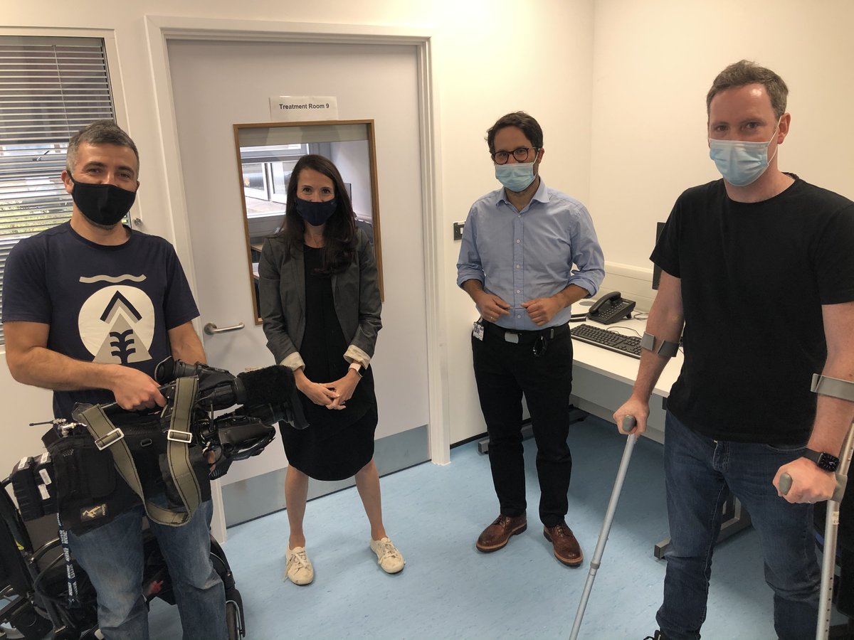 "My hope is that it brings us one step closer to finding a treatment for motor neurone disease.”

<a href="/pablogarciareit/">PabloGarciaReitboeck</a>, Consultant Neurologist, and one of our patients, Eoin, spoke to <a href="/nicolaford/">Nicola Ford</a> about St George's new trial for patients with MND.

Tune in to <a href="/BBCLondonNews/">BBC London</a> at 6.30pm.